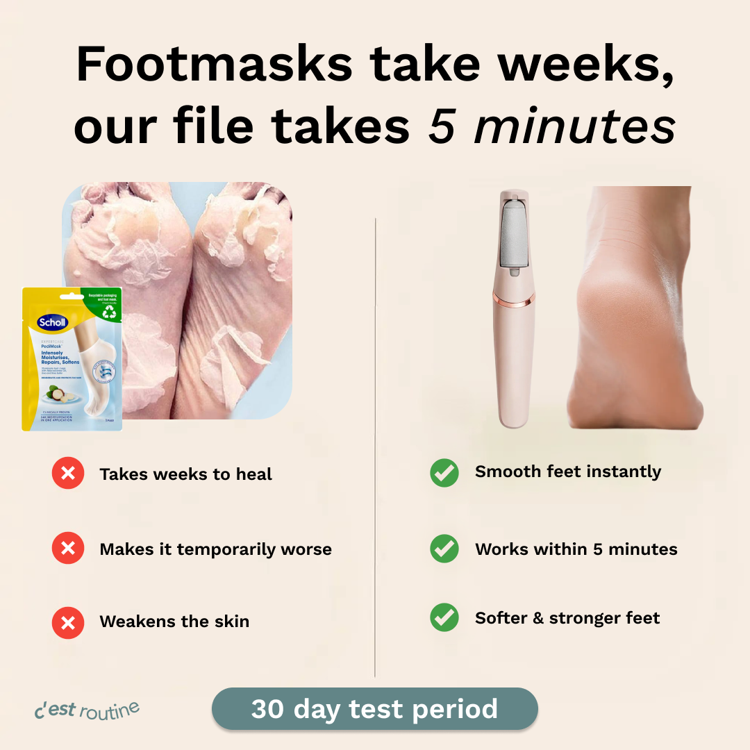 C'est elektrisk fotcallusfjerner PRO